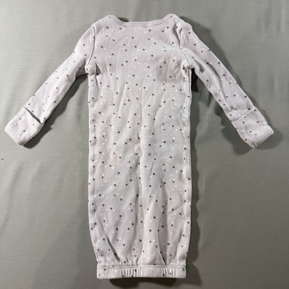 First Impressions Baby Star Pattern Pajama Gown Newborn